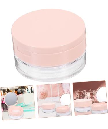Didiseaon Box Powder Puff Case Makeup Cosmetic Jars Loose Powder Bottle Makeup Cases Makeup Powder Puff Pink - Buy Online on GoSupps.com