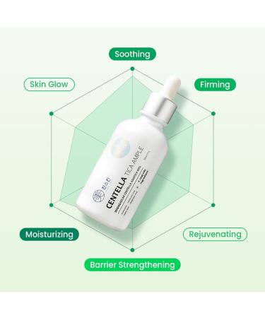 CRAZYSKIN Centella Tica Ampoule 1.7 fl. oz. - Redness Relief for Troubled Skin | Korean-Made Facial Serum - Buy Online on GoSupps.com