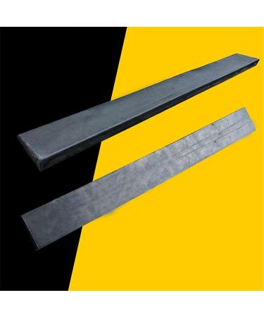 Large Kerb Ramps Heavy Steel Threshold ramps Car Threshold ramps Curb ramps Can be Used Under 3 tons Silver (Size:100 * 4 * 1CM) - Buy Online on GoSupps.com