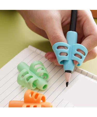 Jenga 8x Writing Aid for Abbey Children - Ergonomic Pencil Handles for Kids | Multi-Colored Silicone Posture Correction Tool - Buy Online on GoSupps.com