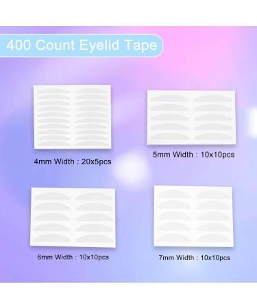 NICENEEDED 35 Sheets Natural Invisible Single Side Eyelid Tape Stickers Fiber Instant Non-Surgical Eyelid Lift Strip Monolid Droopy Eyelid Lifter for Women and Girls - Buy Online on GoSupps.com