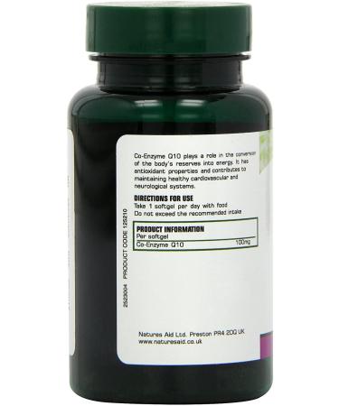 CO-Q-10 100mg (Coenzyme Q10) - 30 Softgels 2 Pack | Premium Quality for Heart Health & Energy | Worldwide Shipping - Buy Online on GoSupps.com