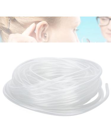 32.8 Ft Universal Transparent PVC Hearing Aid Tubing | 3mm Clear Earmold for Optimal Sound Quality - Buy Online on GoSupps.com
