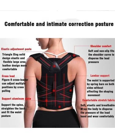 Posture Corrector Women Men Kids Invisible Back Straighter Posture Corrector Improve Posture Pain Relief for Neck Back Shoulders Back Posture Xx-Large Xx-Large(X) - Buy Online on GoSupps.com