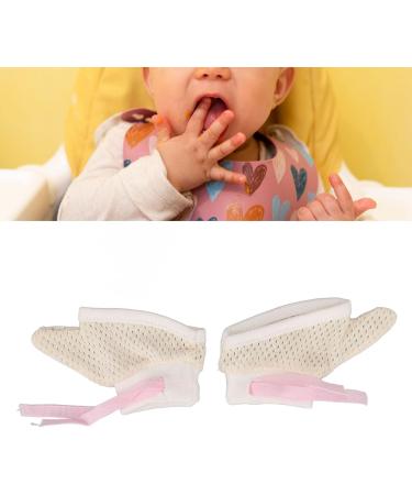 Adjustable Finger Gloves for Babies - Breathable Soft Knit with Thumb Protection to Prevent Finger Sucking - Buy Online on GoSupps.com