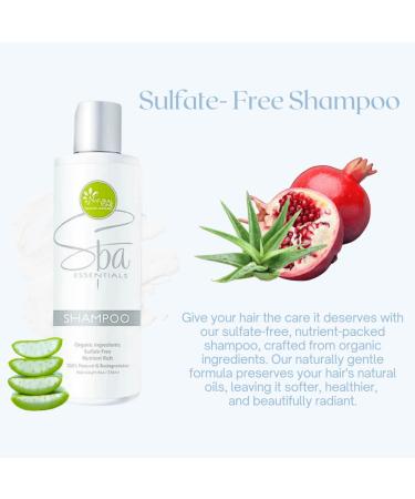 Buy Natural Tone Organic Skincare Sulfate-Free Shampoo 8oz | Gentle Hair Care with Organic Ingredients - Ship Worldwide - Buy Online on GoSupps.com