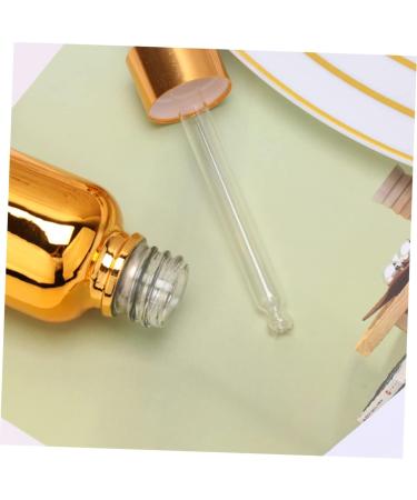 HAPINARY 1pc Essential Oil Dropper Bottle Refillable Bottle Refillable Drop with Dropper Medical Dropper Bottle Cologne Dropper Bottle Essential Oil Perfume Essential Oil Drop Bottle 10x3.3cm Golden - Buy Online on GoSupps.com