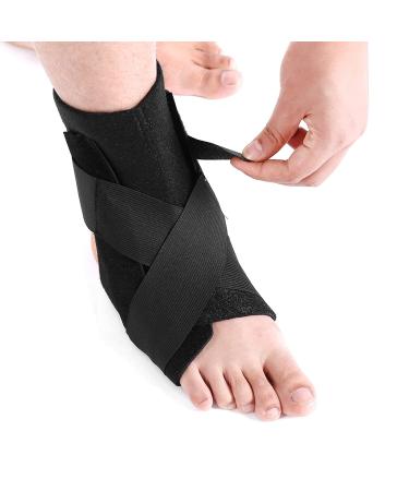 Shanrya Orthosis Brace Support - Ankle Strap for Eversion Correction & Foot Sagging Prevention | International Shipping Available - Buy Online on GoSupps.com