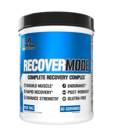 EVLution Nutrition RECOVERMODE Complete Recovery Complex Blue Raz 22.23 oz (630 g)