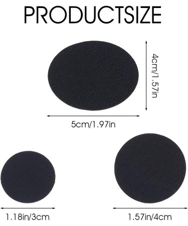 Sibba Shoe Heel Repair Kit - 12 Pcs Self-Sticky Insoles & Round Patches for Sneakers & High Heels - Invisible Padding Accessories (Black - Buy Online on GoSupps.com