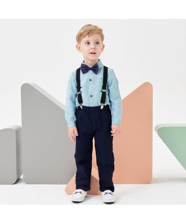 Volunboy Baby Boys Gentleman Suit 4PCS Outfit 18-24 Months - Pure Green - Buy Online on GoSupps.com
