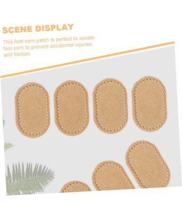 JECOMPRIS 6sheets Heel Grips Corn Patch Toe Callus Protectors Corn Remover Strip Corn Stickers for Feet Self- Adhesive Bunion Pads Feet Heel Protector Pads Stickers Cotton with Hole - Buy Online on GoSupps.com