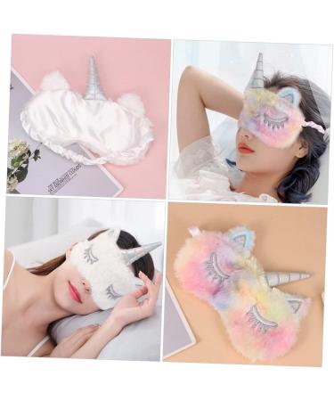2 pi ces Masque de Sommeil Peluche Cache Yeux Cartoon pour Sommeil R parateur Confortable et Lavable Couverture des Yeux Douce pour Voyage et Maison - Buy Online on GoSupps.com