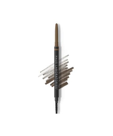 HAUS LABORATORIES By Lady Gaga: THE EDGE PRECISION BROW PENCIL | Micro Eyebrow Pencil for Natural Hairlike Strokes Defining & All Day Wear Available in Black Brown & More Shades | .002 Oz. 05 - Soft Brown