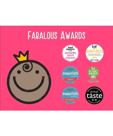 Fabalous Organic Chocolate Spread (Hazelnut & Cocoa Chickpea Spread) Vegan Dairy Free No Palm Oil Less Sugar More Protein 200g - Buy Online on GoSupps.com