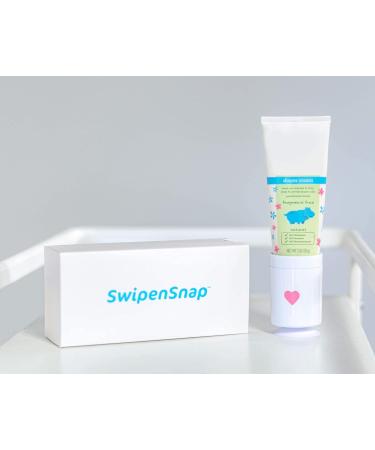 SwipenSnap One Hand Cream Applicator - US Patent Shark Tank Featured Easy One-Handed Use - Buy Online on GoSupps.com