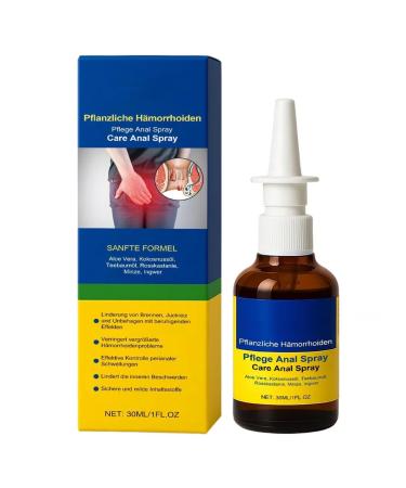 Spray anal de traitement des h morro des base de plantes spray naturel pour h morro des soulage efficacement l'inconfort (1 Pcs)