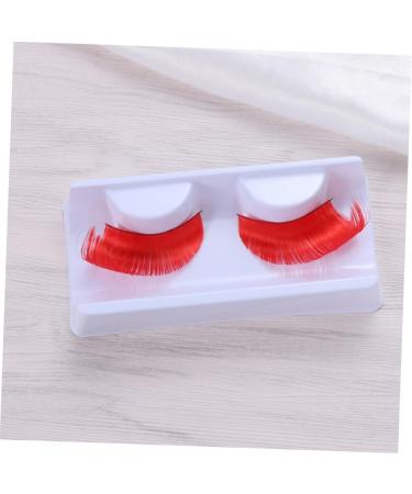 POPETPOP Party Eyelashes Fake Lashes Color Eyelashes Fake Eyelash Long False Eyelash - Buy Online on GoSupps.com