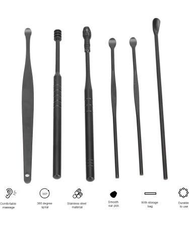 Ear Pick Lightweight Portable Spiral Ear Spoon U Shape for Home for Office - Buy Online on GoSupps.com