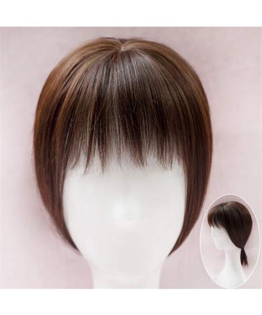 Remeehi Glattes Synthetisches Haarteil f r Frauen | Hochwertiges Clip-In Deckhaar mit Stirnfransen Internationaler Versand - Buy Online on GoSupps.com