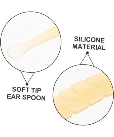 FOMIYES 2pcs Soft Earwax Removal Tools for Adults Portable Ear Cleaning Kit Ergonomic Design for Home and Travel Gentle Ear Care Utensils - Buy Online on GoSupps.com