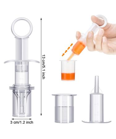 2-Piece Baby Oral Feed Spray & Liquid Feeder with Pacifier Head - Perfect for Newborns & Small Children (White & Blue) - International Shipping - Buy Online on GoSupps.com