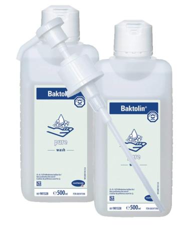 Bode Baktolin pure washing lotion 2 x 500 ml + 1 x dosing pump 500 ml
