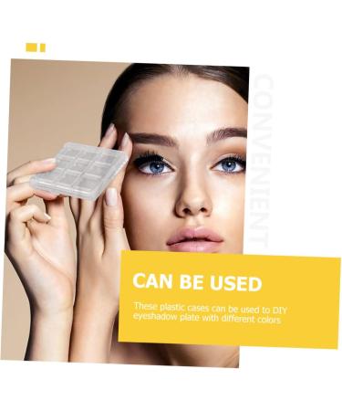 Angoily Lip 6 Pcs Eye Shadow Box Blush for Cheeks Makeup Pallette Foundation Blush Empty Makeup Box Lipstick Empty Eyeshadow - Buy Online on GoSupps.com