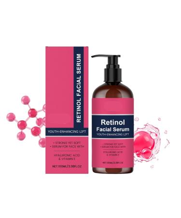 TS TAC-SKY Gentle Facial Serum - Daily Moisturizing Essence For Hydrated Skin Reduces Fine Lines & Wrinkles Tightens Contour(3PCS)