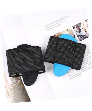FRCOLOR 2 Pairs Arch Support Insoles - Foot Protective Pads & Sole Cushions for Ultimate Comfort - Black Foot Care Supplies - Buy Online on GoSupps.com