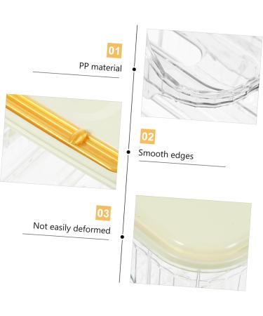 Mikikit Egg Holder Egg Refrigerator Organizers and Storage Double Row Tray Egg Container - Buy Online on GoSupps.com