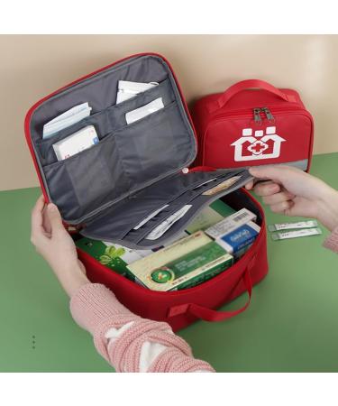 Large Capacity Pill Bottle Organizer - Medium Green Medicine Bag for Medications & Pills | International Shipping - Buy Online on GoSupps.com
