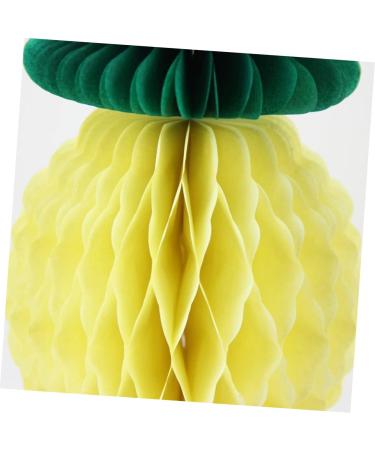 Alipis 15 Pcs Paper Pineapple Party Supplies Plant Decor Pineapple Decor Gift Honeycomb - Buy Online on GoSupps.com