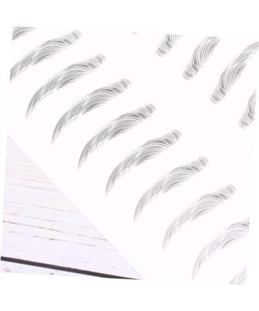 FOMIYES 6 Sheets Pairs Makeup Stickers Eyebrow Transfers Stickers Transfer Stickers 6d Bionic Cosmetic - Buy Online on GoSupps.com