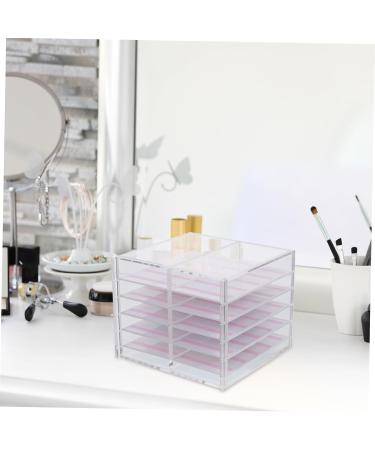Cabilock Box High-definition Transparent Acrylic Multi-layer Large-capacity Wearable Nail Polish Storage Storage Display Box Decor Nail Accessories Fake Nails Artificial Nail Piece - Buy Online on GoSupps.com