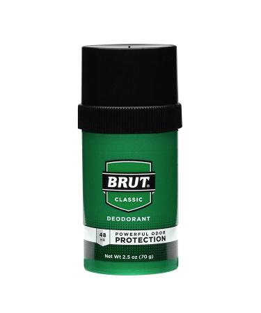 Brut Classic Round Deodorant Stick 2.5 Ounces (2 Pack) - Buy Online on GoSupps.com