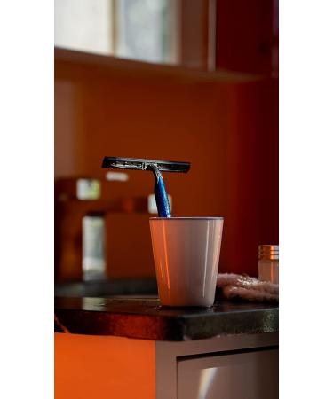 Razorba GOAT Wide Body Shaver for Men (6 Pack) - Skin Sensitive Disposable Razors for Manscaping - Wet or Dry Shaving - Easy to Use Man Groomer - Buy Online on GoSupps.com