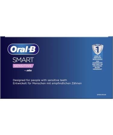 Buy Oral-B Smart Sensitive Electric Toothbrush - 5 Cleaning Modes Bluetooth App Visual Pressure Control Travel Case - Perfect Gift for Dental Care - White - Buy Online on GoSupps.com
