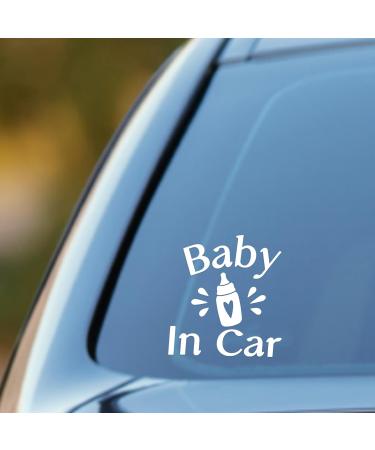 FREEBLOSS 4Pcs Baby in Car Warning Stickers - Safety Car Window Decals for Parents - Buy Online on GoSupps.com
