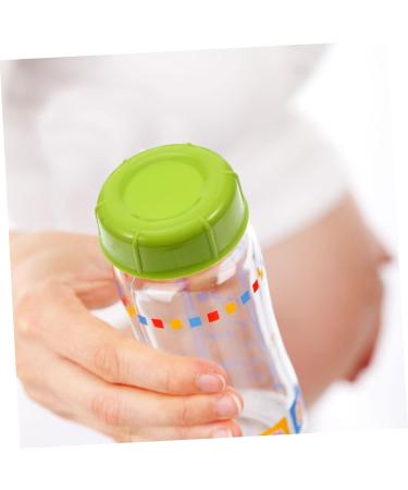 10-Pack Mam Lid Milk Airtight Plastic Glass - Replacement Caps for Bottles | Compatible with Water Holders & Breastfeeding | Green 4.3x4.3x1.5cm - Buy Online on GoSupps.com