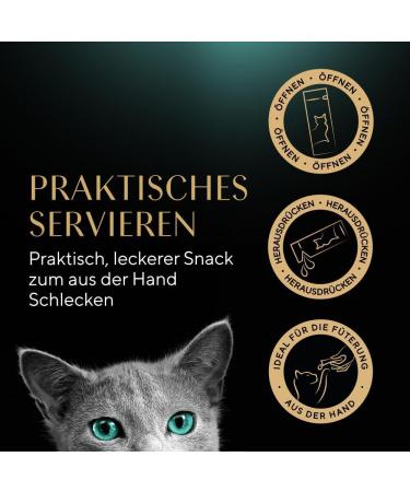 Sheba Creamy Snacks - Chicken & Cheese Gel for Cats | 63 Sticks - Hand-Lickable Treats - Buy Online on GoSupps.com