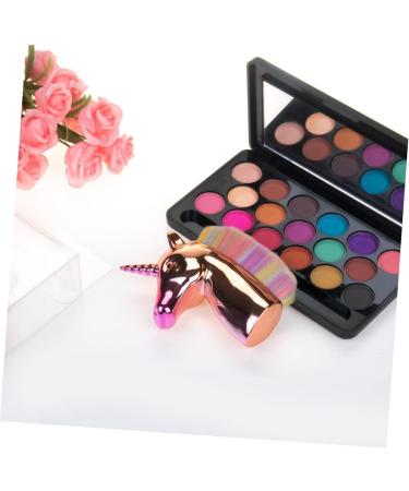 MAGICLULU Cosmetic Brush Cosmetic Powder Brush Makeup Brush Rainbow Color Make up Brush Beauty Tools - Buy Online on GoSupps.com