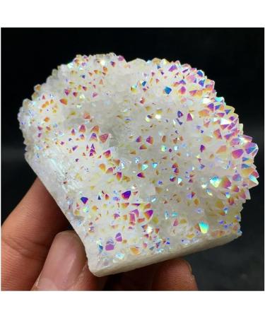 for Angel Aura Quartz Titanium Bismuth SiliconCluster Rainbow Crystals Stone Stone Mineral Specimen - Buy Online on GoSupps.com