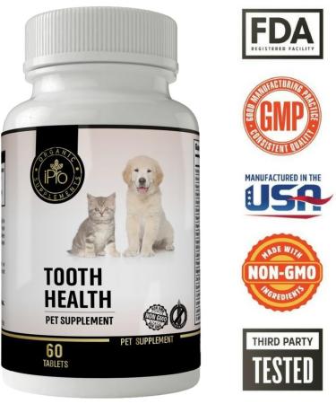 iPro Organic Supplements Tooth Health for Pets Pet Health Care Supplies - Buy Online on GoSupps.com