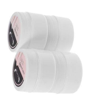 Beatifufu 4 Boxes Extension Glue Nail Extension Gel Nail Salon Goods Clear Fingernail Polish Strengthening Nail Polish Nail Builder Base Clear Hard for Nails Manicure Extension Gels Portable