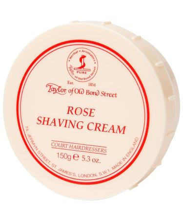 TAYLOR OF OLD BOND STREET Shaving Cream Rose 150 g Rose Single - Buy Online on GoSupps.com
