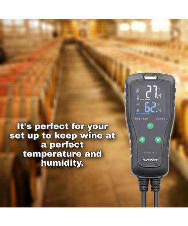 Plug-in Dual Stage Temperature & Humidity Controller for Reptiles & Greenhouses - Buy Online on GoSupps.com