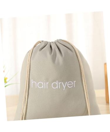 FOMIYES 8 Pcs Hair Dryer Storage Bag Cotton Makeup Bag Drawstring Toiletry Bag Travel Supplies Sports Bag - Buy Online on GoSupps.com