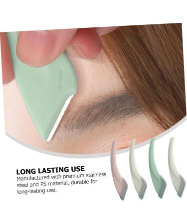 HAPINARY 2 Boxes Compact Eyebrow Razor Macro Protection Lightweight Slip Grip for Beginners for Make Up for Women Random Color - Buy Online on GoSupps.com