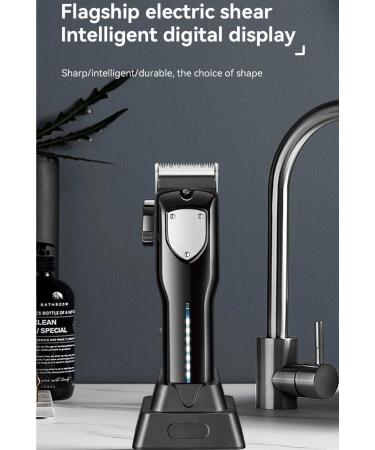 Buy Professional USB Rechargeable Hair Clippers | Electric Hair Clipper Set for Men - Barber Shop Quality Trimmer - Buy Online on GoSupps.com